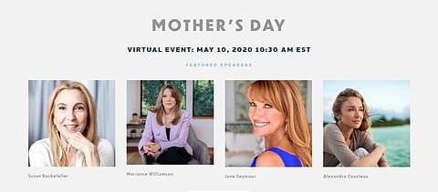 The top speakers for the We The Planet Mother's Day special event