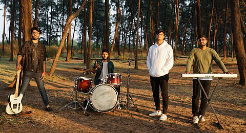 Kaleb Shaji, Steve Kurian, Aryaendra Shekhar and Sunil George from The Western Ghats 