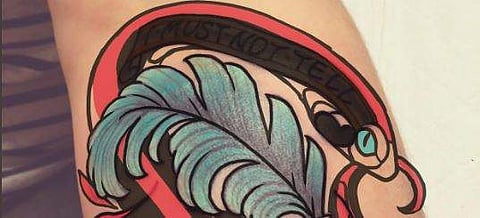 Molly Knox Ostertag's tattoo cover-ups are taking Twitter by storm