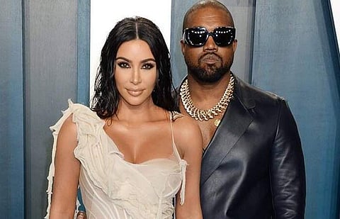 Kim and Kanye in happier times