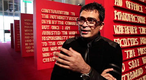 Jitish Kallat talks about his quarantine work routines