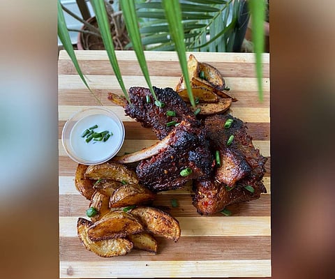 BBQ pork ribs
