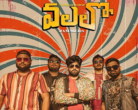 Poster of Jammers' first track, Valalo