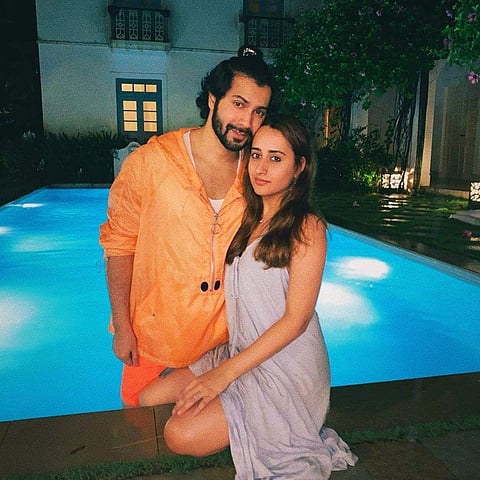 Varun Dhawan showed his sweet side with this post on Instagram that had the caption, 'No I won’t be afraid just as long as you stand by me.' Courtesy: Instagram/Varun Dhawan