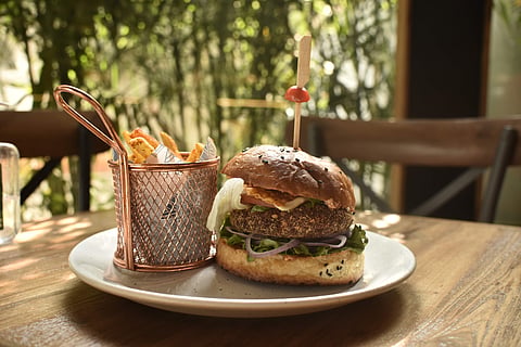 Chicken Burger from 45th Avenue, Hyderabad