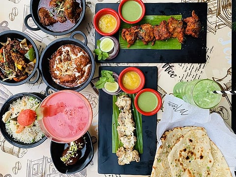 The lavish spread at Miam Cafe in Salt Lake