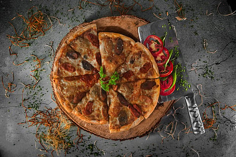 Sausage Pizza at Ozora