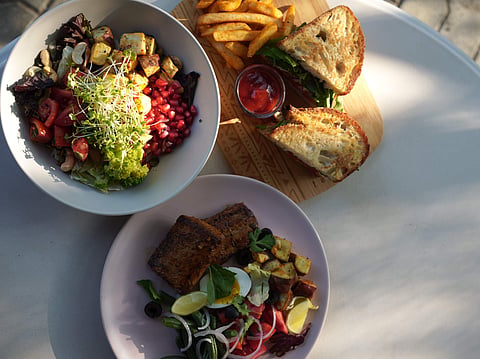 Platters at the cafe