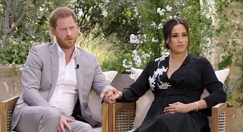 Meghan and Harry's interview was filmed at their Montecito home