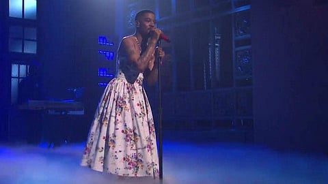 Kid Cudi's floral sundress has been trending all weekend