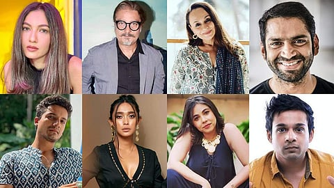 The cast of Kaali Peeli Tales