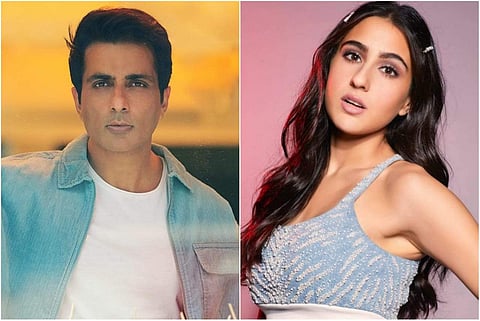 Sonu Sood thanked Sara Ali Khan for her contribution to his foundation, Sood Charity Foundation for Covid-19 relief amid the second wave of the virus
