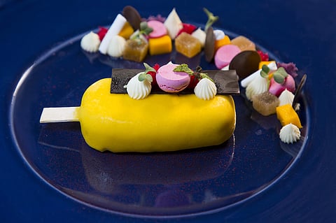 Mango popsicle