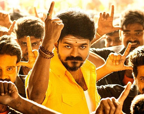 A still from Mersal starring Vijay