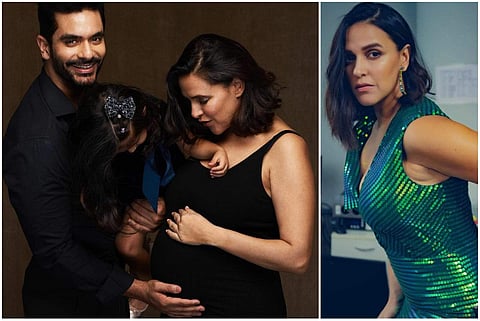 Neha Dhupia is expecting her second child with actor-husband Angad Bedi. 