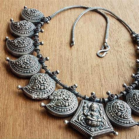 Representational image of silver jewellery