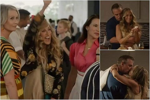 Glimpse from the Sex and the City reboot
