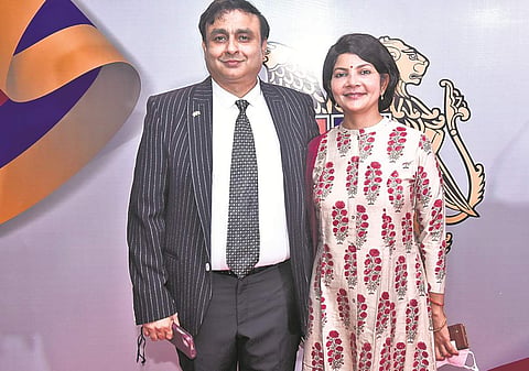 Consul General (Hon) of the Republic of Armenia Shivkumar & wife Meenakshi