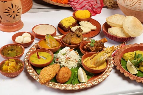 The royal spread at JW Marriott Kolkata
