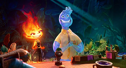 Snap from the teaser of Elemental / Twitter: Pixar