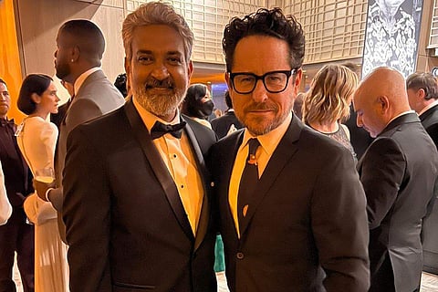 SS Rajamouli with  JJ Abrams