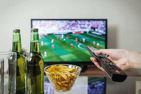 Watching a match without munching on food is unimaginable