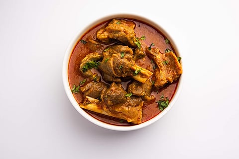 Rogan Josh at  'Wazwan-E-Khaas'  in JW Marriott in Bengaluru