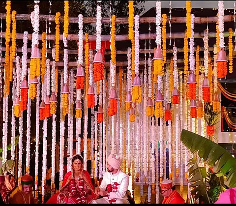 Vikrant Massey and Sheetal Thakur's wedding ceremony