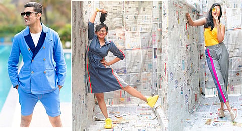 Denim Darzi's new edit with a pop of neon