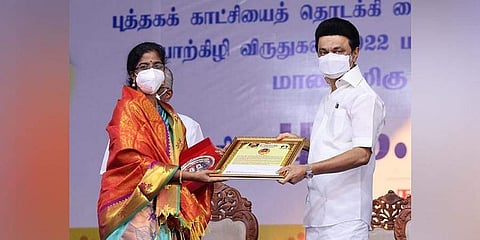 The poet is one of the six recipients of  the Kalaignar MU Karunanidhi Porkizhi Award.
