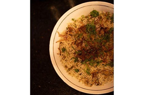 Hyderabadi Mutton Dum Biryani at Hyatt Place