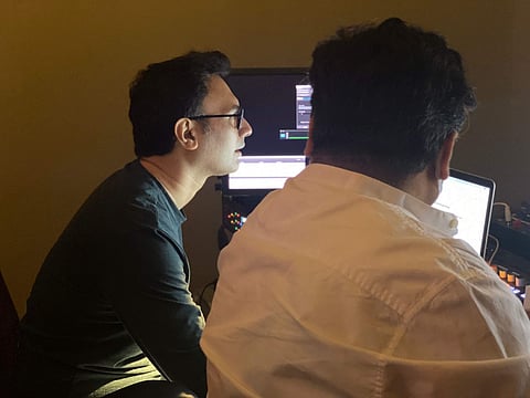 Gaurav Chatterji from behind the scenes