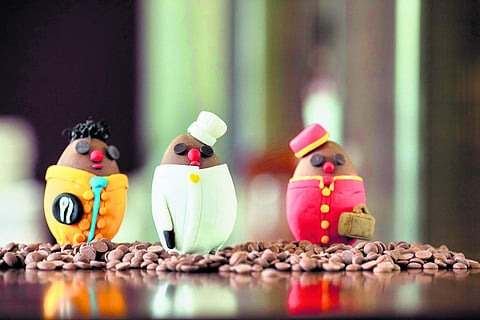 Easter eggs uniform collection at La Patisserie, Taj Coromandel
