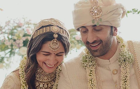 Ranbir Kapoor and Alia Bhatt's photos from their wedding