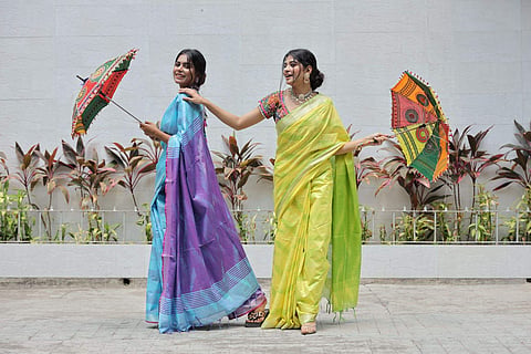 Ummaira's summer saris
