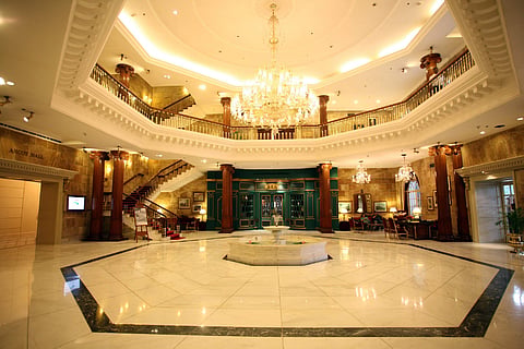 The lobby at ITC Windsor