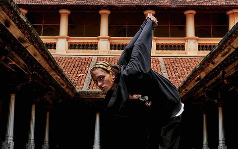 A hoodie from the Agni Apaas collection