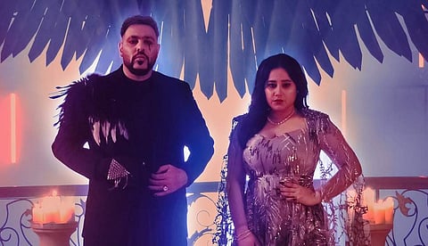Badshah and Payal Dev in Tauba