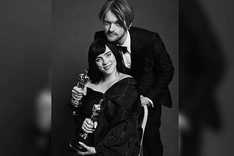 Billie and Finneas