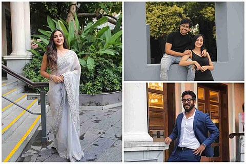 Subhashree, Riddhi, Surangana and Raj Chakraborty