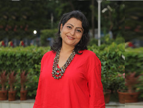 Actor Jaya Bhattacharya in Kolkata