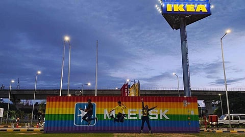 An IKEA store