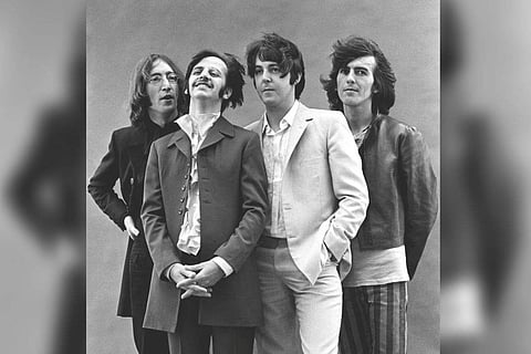 The Beatles in 1968