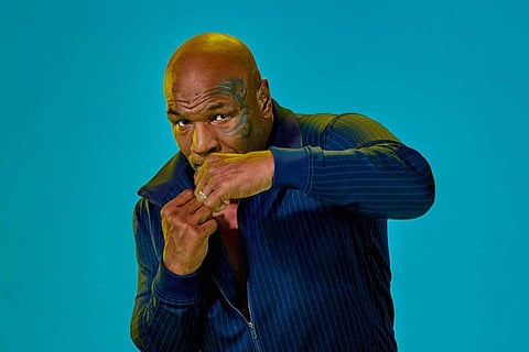American boxer Mike Tyson