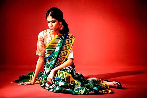Sari from Vanya by Swati & Sunaina Gold