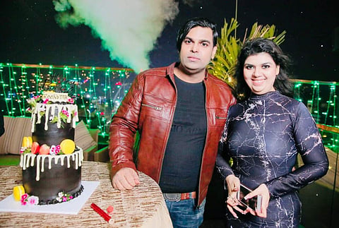 Supratim Akaash Paul and Indrani Paul