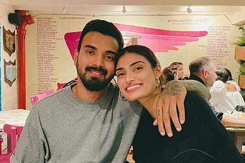 Guests dance to Besharam Rang, Humma Humma, at sangeet ceremony of Athiya Shetty, KL Rahul