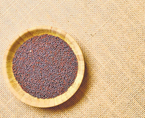 Mustard seeds