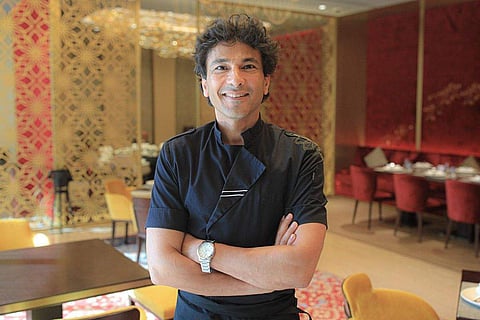 In frame:  Vikas Khanna