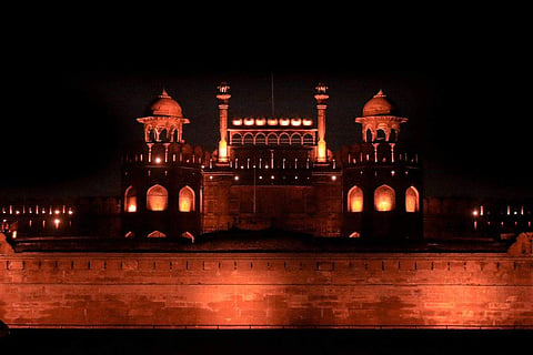 In frame: Red fort
